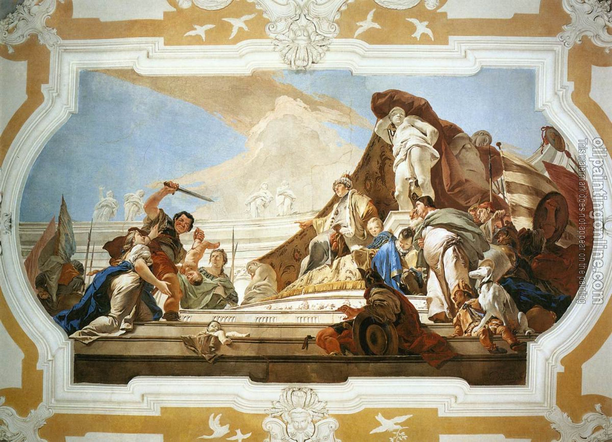 Tiepolo, Giovanni Battista - Patriarcale The Judgment of Solomon